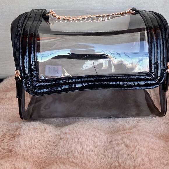 No. 6 Handbags - Clear Cosmetic bag & case